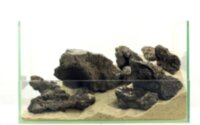 Набор камней Gloxy Галапагосский пористый разных размеров (коробка 20 кг.)