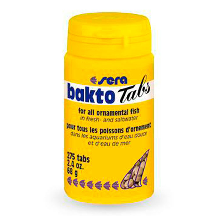 Препарат для рыб Sera Bakto Tabs 275 табл.