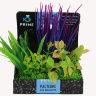 Композиция из пластиковых растений для аквариума 15 см. Prime M623
