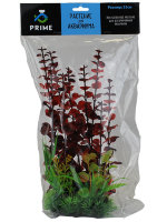 Композиция из пластиковых растений для аквариума 30 см. Prime Z1405