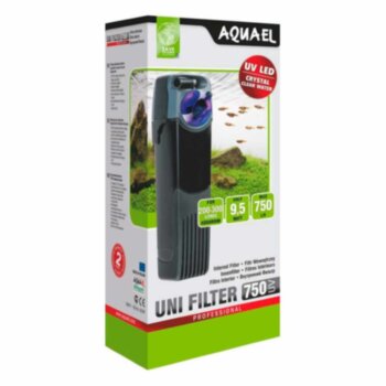 Фильтр внутренний с стерилизатором Aquael Unifilter UV 750 Внутренний фильтр Aquael Unifilter UV 750, для аквариума 200 - 300 литров. С регулировкой потока, наполнителями, с функцией насыщения воды кислородом, УФ стерилизатором. Готов к работе!