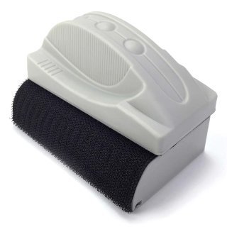Скребок магнитный Boyu WD 901A с гнутыми углами XS Магнитный скребок для аквариумов с гнутыми углами мини (серый)