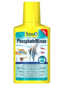 Кондиционер Tetra PhosphateMinus 100мл. PhosphateMinus 100мл кондиционер для снижения высокого уровня фосфатов в акувариумной воде