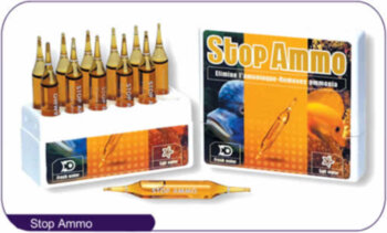 Кондиционер Prodibio Stop Ammo 30 шт. Препарат для нетрализации аммиака в морской и пресной воде.