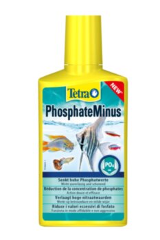 Кондиционер Tetra PhosphateMinus 250мл. PhosphateMinus 250мл кондиционер для снижения высокого уровня фосфатов в акувариумной воде