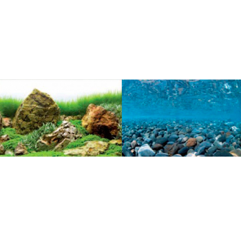 Фон для аквариума Barbus River Rock/Sea of Green (1 м. высота 30 см.) Плотный двухсторонний фон для аквариума. Цена указана за 1 погонный метр. Клеится с внешней стороны аквариума.