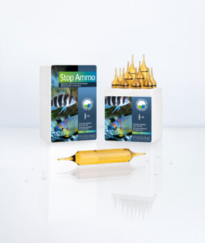 Кондиционер Prodibio Stop Ammo Pro 10 шт. Препарат для нетрализации аммиака в морской и пресной воде.