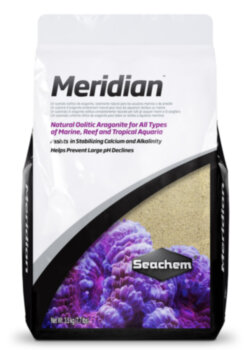 Грунт оолитовый арагонитовый Seachem Meridian 9 кг. 0,25-0,5 мм. Высококачественный арагонитовый субстрат для морских аквариумов.