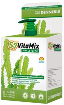 Удобрение Dennerle S7 VitaMix 500мл Добавка профессиональная высококонцентрированная Dennerle S7 VitaMix 500мл