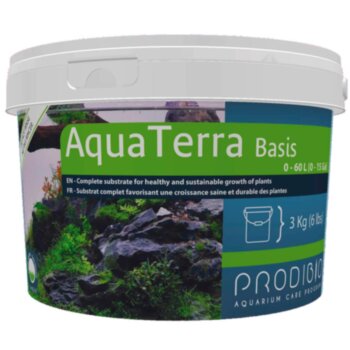 Грунт питательный Prodibio AquaTerra Basis 3 кг. Комплексный субстрат, способствующий быстрому укоренению и развитию растений