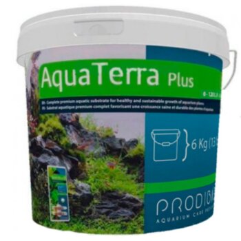 Грунт питательный Prodibio AquaTerra Plus 6 кг. Комплексный субстрат премиум класса для здорового и устойчивого роста аквариумных растений.