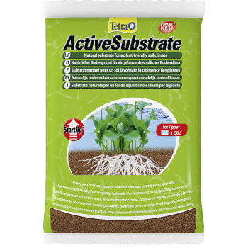 Активный грунт для аквариума Tetra ActiveSubstrate 3 л.  Природный грунт, который обеспечивает здоровый рост растений. Большая площадь поверхности и пористая структура гранул глины




