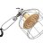 Светильниик на зажиме с фарфоровым патроном Wire Light малый Exo Terra - 