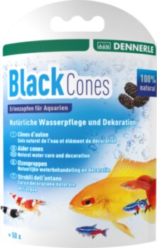Шишки ольховые Dennerle 50 шт. Шишки ольховые Dennerle для водоподготовки, 50 шт.