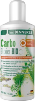 Удобрение Dennerle Carbo Elixier Bio 250 мл. Снабжает аквариум углеводородными соединениями, который в естественных условиях выделяются в процессе фотосинтеза растений. Dennerle Carbo Elixier Bio, 250мл