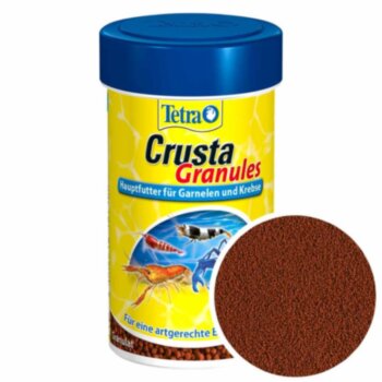 Корм для креветок Tetra Crusta Granules, банка 100 мл. Полноценный корм для креветок и раков, в виде гранул