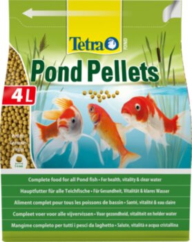 Корм для прудовых рыб Tetra Pond Pellets 4л. Pond Pellets 4л корм для прудовых рыб, шарики