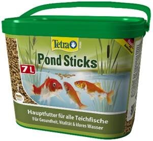 Корм для прудовых рыб Tetra Pond Sticks 7л Pond Sticks 7л (ведро), корм для прудовых рыб, гранулы для основного питания