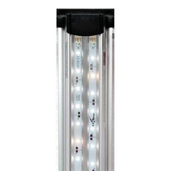 Светильник для аквариумов Биодизайн LED Scape Maxi Light (90 см.) Полноспектральная, модель светильника для тех потребителей, для которых величина светового потока и баланс пиков в синей и красной части спектра являются ключевыми параметрами выбора. Данная модель является самой яркой и энергоэффективной.