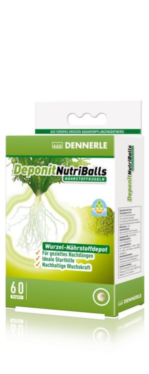 Удобрение Dennerle Nutriballs 60 таблеток