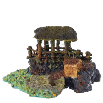 Декор Беседка Anubias L110 x W95 x H65 мм. Беседка L110 x W95 x H65мм