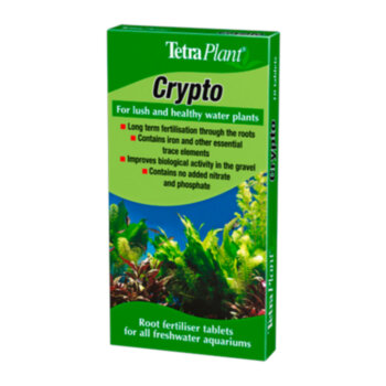 Удобрение для аквариума Tetra Crypto 10таб. ​Таблетки для подкормки водных растений, способствующие правильному формированию корневой системы