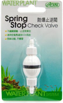 Обратный клапан для компрессора и CO2 ISTA (пластиковый) Обратный клапан пластиковый. ​Обеспечивает предотвращение возвратного потока воды. Обратный клапан для компрессора и CO2 ISTA (пластиковый)