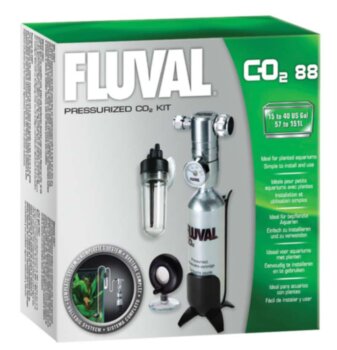 Набор CO2 88 гр Fluval Система СО2 от Fluval обеспечивают оптимальный уровень углекислого
газа для растений в аквариуме.