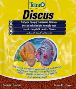 Корм Tetra Discus 15г. TetraDiscus 15г пакет крупа