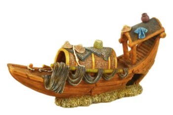 Декорация для аквариума Prime Рыбацкая лодка затонувшая 19x5.6x9.7 см. Декорация для аквариума Prime Рыбацкая лодка затонувшая 19x5.6x9.7 см.
