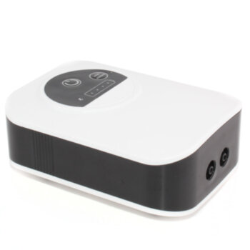 Компрессор с аккумулятором Sunsun CP-602 Компрессор с аккумулятором Сансан для аквариума и пруда 50 — 120 литров. Компрессор AC/DC, 1,5W (2x1л/мин) двухканальный, регулируемый
