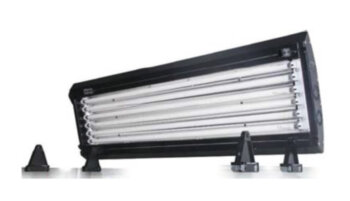 Светильник Aqua Medic Ocean Light T5 6х54Вт черный 1255 мм. Светильник OCEAN LIGHT T5 6х54Вт черный 1255х293х50мм