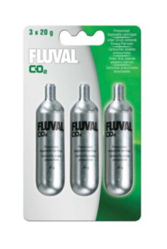 Баллоны CO2 3x20 гр. Fluval ​Баллон СО2 мини, 20гр, 3шт. Fluval