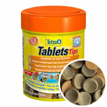 Корм для сомов Tetra Tablets Tips, банка 165 таб. Корм для сомов в виде таблеток, возможность приклеивания к стеклу аквариума.