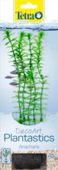 Растение Tetra DecoArt Plant M Anacharis 23 см. (Элодея) Естественно выглядящая искусственная копия растения анахарис со звездообразными листьями светло-зеленого цвета.