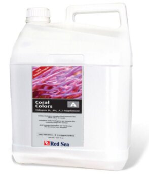 Добавка Red Sea Coral Colors A (Йод/Галогены) 5 л. Добавка Coral Colors A (Йод/Галогены) 5л.
