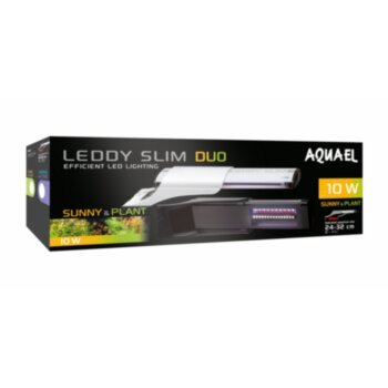 Светильник Aquael Leddy Slim 10 Вт. Duo Sunny &amp; Plant Белый Cветильник для аквариума LEDDY SLIM 10W DUO SUNNY & PLANT белый