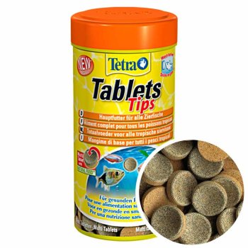 Корм для сомов Tetra Tablets Tips, банка 300 таб. Корм для сомов в виде таблеток, возможность приклеивания к стеклу аквариума.