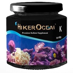 Добавка Hiker Ocean Potassium Supplement 450 г. Добавка калий для морских рифовых аквариумов, банка