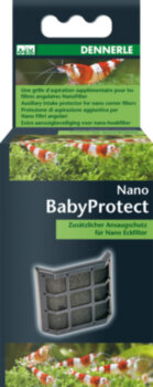 Насадка Dennerle Nano BabyProtect Насадка одевается на лицевую сторону фильтра закрывая щели, через которые фильтр всасывает воду.
