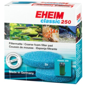 Губка для фильтра Eheim Classic 2213 (2 шт.) Голубая Губка для фильтра Eheim Classic 2213 (2 шт.) Голубая