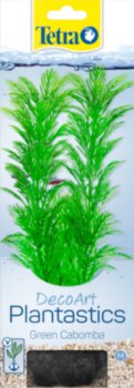 Растение Tetra DecoArt Plant M Green Cabomba 23 см. (Кабомба) Естественно выглядящая искусственная копия водного растения зеленая кабомба с игольчатыми листьями.