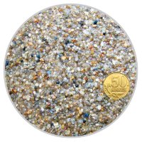 Кварцевый песок для аквариума Биодизайн желтый 0,8-2мм. (пакет 4л. 5кг.)