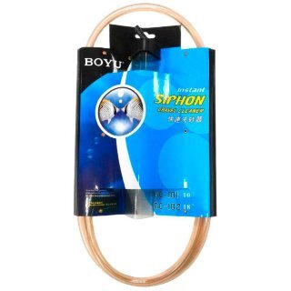Сифон Boyu GC-102 Треугольный (45.8 см. ⌀3.8 см.) Сифон для очистки грунта аквариума с треугольным заборным раструбом, длина насадки 45,8см, диаметр насадки ⌀3,8см.
