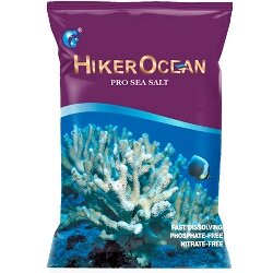 Морская соль Hiker Ocean Ornamental Fish Sea Salt 1 кг. Морская соль для тропических рыб (на 30л.) пакет (шт.)