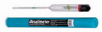 Ареометр Aqua Medic точный для морской воды Salimeter является точным измерителем плотности воды для определения концентрации соли в морском аквариуме.