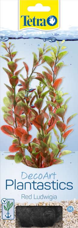 Растение Tetra DecoArt Plant M Red Ludwigia 23 см. (Людвигия красная)