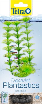 Растение Tetra DecoArt Plant S Ambulia 15 см. (Амбулия) Естественно выглядящая искусственная копия водного растения амбулия с мелкоперистыми светло-зелеными листьями.