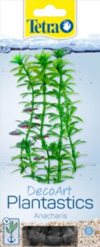 Растение Tetra DecoArt Plant S Anacharis 15 см. (Элодея) Естественно выглядящая искусственная копия растения анахарис со звездообразными листьями светло-зеленого цвета.