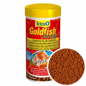 Энергетический корм для золотых рыб Tetra Goldfish Energy, банка 100 мл. Энергетический корм для золотых рыб. Палочки для жизненных сил и сопротивляемости заболеваниям